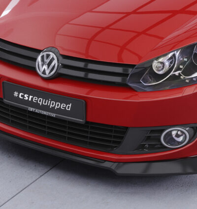 Lame de parechoc avant pour VW Golf 6 (Typ 5K1 hatchback (2008-2012) - Fabriqué en ABS (6 finitions au choix)