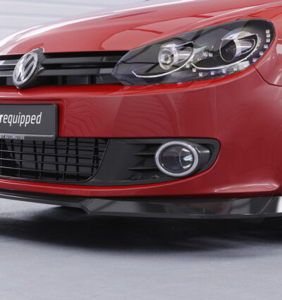 Lame de parechoc avant pour VW Golf 6 (Typ 5K1 hatchback (2008-2012) - Fabriqué en ABS (6 finitions au choix)