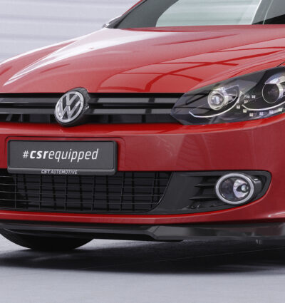 Lame de parechoc avant pour VW Golf 6 (Typ 5K1 hatchback (2008-2012) - Fabriqué en ABS (6 finitions au choix)