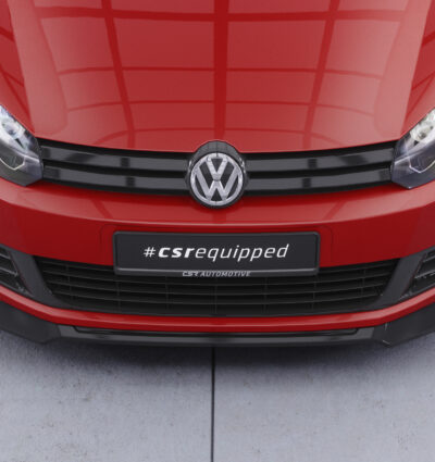 Lame de parechoc avant pour VW Golf 6 (Typ 5K1 hatchback (2008-2012) - Fabriqué en ABS (6 finitions au choix)