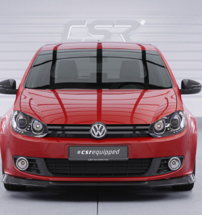 Lame de parechoc avant pour VW Golf 6 (Typ 5K1 hatchback (2008-2012) - Fabriqué en ABS (6 finitions au choix)