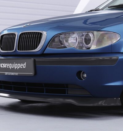 Lame de parechoc avant pour BMW Série 3 E46 berline / break (facelift) (2001-2005) - Fabriqué en ABS (6 finitions au choix)