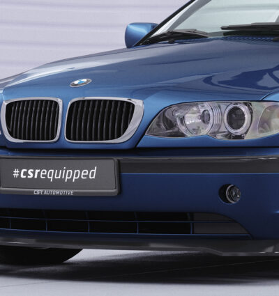 Lame de parechoc avant pour BMW Série 3 E46 berline / break (facelift) (2001-2005) - Fabriqué en ABS (6 finitions au choix)