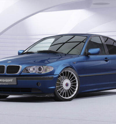 Lame de parechoc avant pour BMW Série 3 E46 berline / break (facelift) (2001-2005) - Fabriqué en ABS (6 finitions au choix)