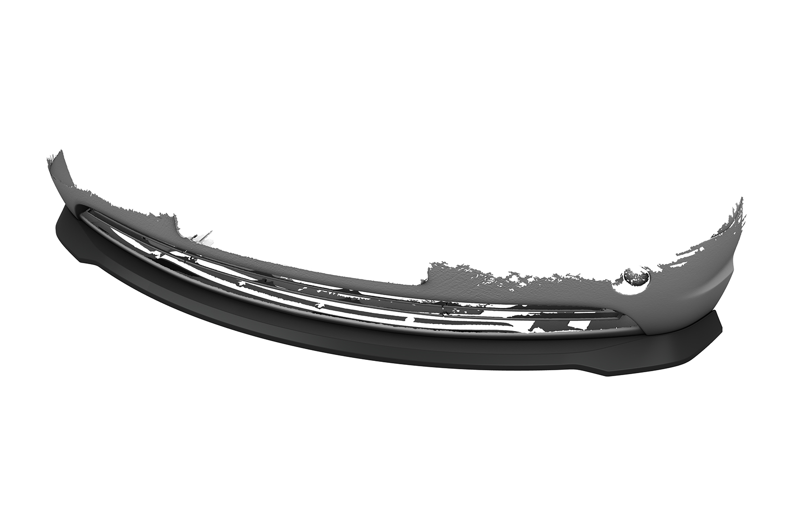 Lame de parechoc avant pour BMW Série 3 E46 berline / break (facelift) (2001-2005) - Fabriqué en ABS (6 finitions au choix)