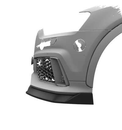Lame de parechoc avant pour Audi RSQ3 (8U) toutes carrosseries (2013-2016) - Fabriqué en ABS (6 finitions au choix)