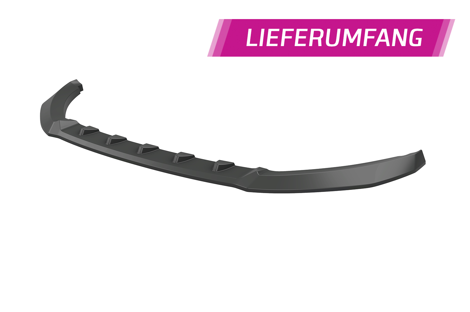 Lame de parechoc avant pour Seat Leon 3 Typ 5F Cupra R (2017-2020) - Fabriqué en ABS (6 finitions au choix)