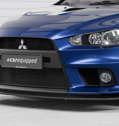Lame de parechoc avant pour Mitsubishi Lancer Evolution X toutes carrosseries (2009-2016) - Fabriqué en ABS (6 finitions au choix)