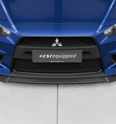 Lame de parechoc avant pour Mitsubishi Lancer Evolution X toutes carrosseries (2009-2016) - Fabriqué en ABS (6 finitions au choix)