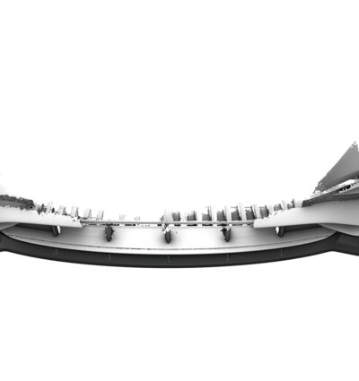 Lame de parechoc avant pour Mercedes-Benz Classe E W214 / S214 berline et T-Modell avec AMG-Line Exterieur (depuis 2023) - Fabriqué en ABS (6 finitions au choix)
