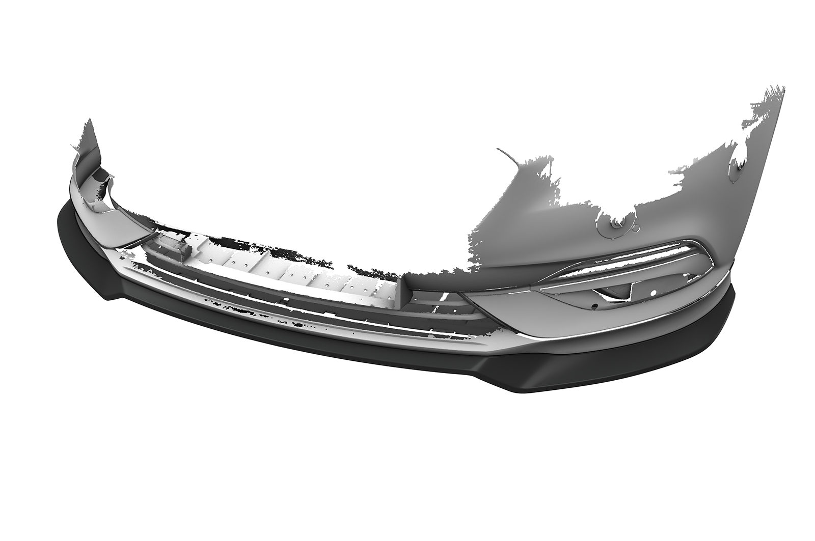 Lame de parechoc avant pour Opel Insignia B GrandSport OPC-Line (2017-2020) - Fabriqué en ABS (6 finitions au choix)