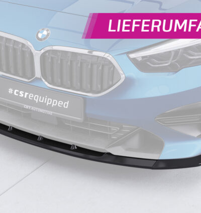 Lame de parechoc avant pour BMW Série 2 F44 Gran coupé (Serie / Advantage / Sport Line) (depuis 2020) - Fabriqué en ABS (6 finitions au choix)