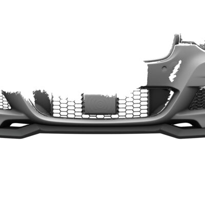 Lame de parechoc avant pour BMW Série 3 F30 / F31 Pack M (facelift) (2015-2018) - Fabriqué en ABS (6 finitions au choix)
