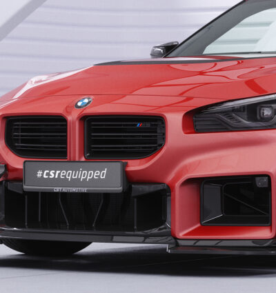 Lame de parechoc avant pour BMW M2 G87 avec M Performance Frontaufsatz (depuis 2023) - Fabriqué en ABS (6 finitions au choix)