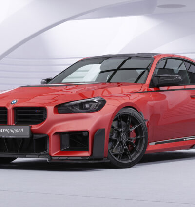 Lame de parechoc avant pour BMW M2 G87 avec M Performance Frontaufsatz (depuis 2023) - Fabriqué en ABS (6 finitions au choix)