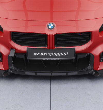 Lame de parechoc avant pour BMW M2 G87 avec M Performance Frontaufsatz (depuis 2023) - Fabriqué en ABS (6 finitions au choix)