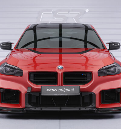Lame de parechoc avant pour BMW M2 G87 avec M Performance Frontaufsatz (depuis 2023) - Fabriqué en ABS (6 finitions au choix)