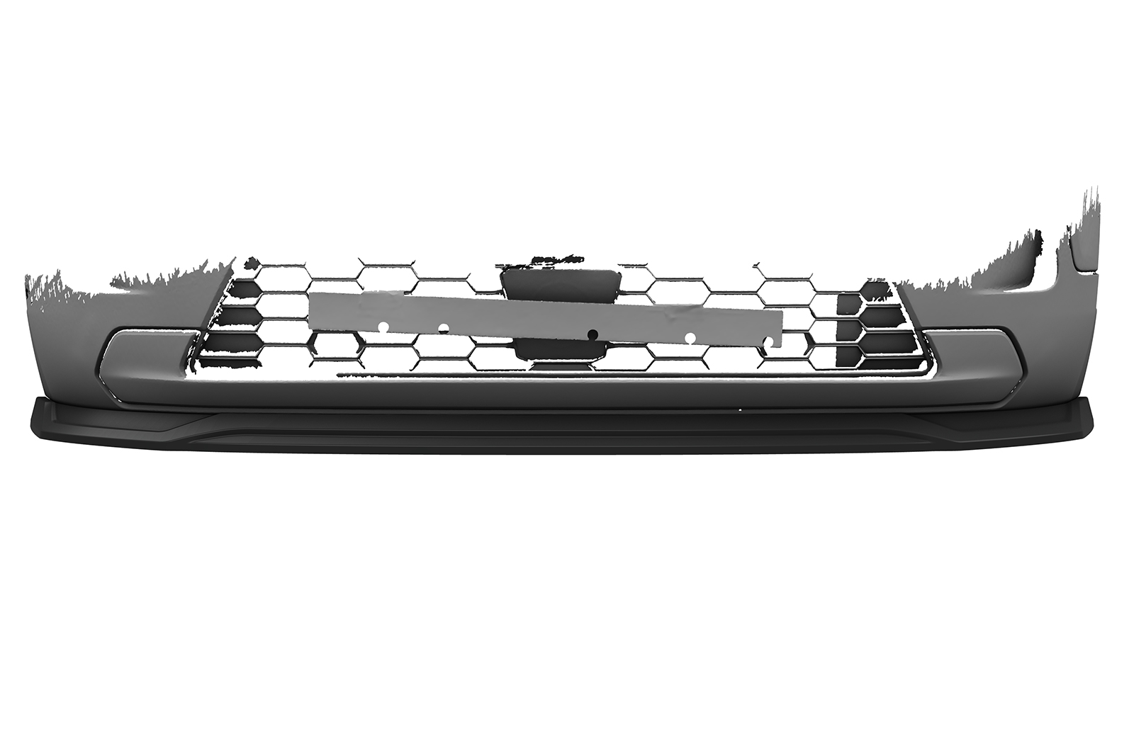 Lame de parechoc avant pour Jeep Avenger toutes carrosseries ((essence / e-Hybrid / électrique dans les versions Summit / Longitude et Altitude) (depuis 2023) - Fabriqué en ABS (6 finitions au choix)