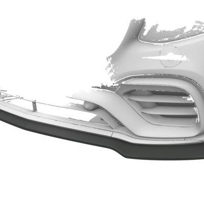 Lame de parechoc avant pour Mercedes-Benz GLC X253 / C253 63 AMG (2015-2022) - Fabriqué en ABS (6 finitions au choix)