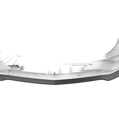 Lame de parechoc avant pour Mercedes-Benz GLC X253 / C253 63 AMG (2015-2022) - Fabriqué en ABS (6 finitions au choix)