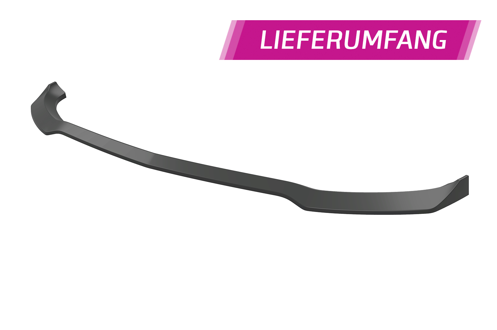 Lame de parechoc avant pour Mercedes-Benz GLC X253 / C253 63 AMG (2015-2022) - Fabriqué en ABS (6 finitions au choix)