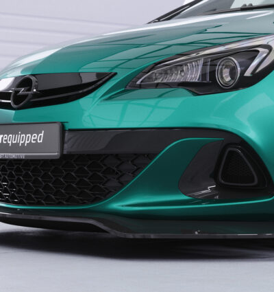 Lame de parechoc avant pour Opel Astra J OPC (06/2012-04/2018) - Fabriqué en ABS (6 finitions au choix)