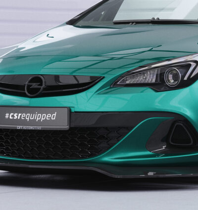 Lame de parechoc avant pour Opel Astra J OPC (06/2012-04/2018) - Fabriqué en ABS (6 finitions au choix)