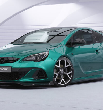 Lame de parechoc avant pour Opel Astra J OPC (06/2012-04/2018) - Fabriqué en ABS (6 finitions au choix)