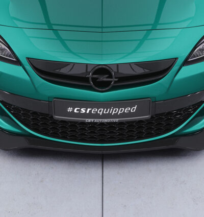 Lame de parechoc avant pour Opel Astra J OPC (06/2012-04/2018) - Fabriqué en ABS (6 finitions au choix)