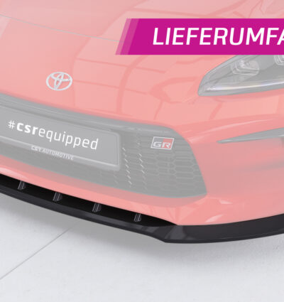 Lame de parechoc avant pour Toyota GR86 toutes carrosseries (2022-2024) - Fabriqué en ABS (6 finitions au choix)