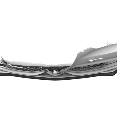 Lame de parechoc avant pour Alfa Romeo Giulia Quadrifoglio (depuis 2016) - Fabriqué en ABS (6 finitions au choix)