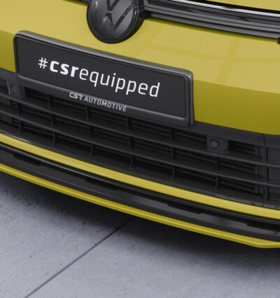 Lame de parechoc avant pour VW Golf 8 (Typ CD) GTI / GTD / GTE et R-Line (depuis 12/2019) - Fabriqué en ABS (6 finitions au choix)