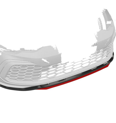 Lame de parechoc avant pour VW Golf 8 (Typ CD) GTI / GTD / GTE et R-Line (depuis 12/2019) - Fabriqué en ABS (6 finitions au choix)