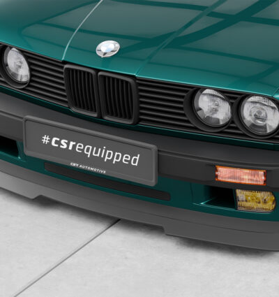 Lame de parechoc avant pour BMW Série 3 E30 coupé (facelift) (1987-1994) - Fabriqué en ABS (6 finitions au choix)