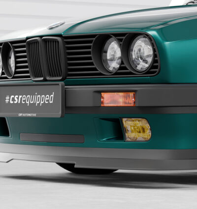 Lame de parechoc avant pour BMW Série 3 E30 coupé (facelift) (1987-1994) - Fabriqué en ABS (6 finitions au choix)