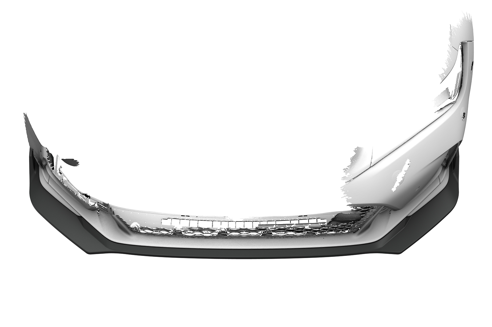 Lame de parechoc avant pour Honda Civic (FL5) Type R (depuis 2022) - Fabriqué en ABS (6 finitions au choix)