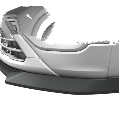 Lame de parechoc avant pour VW T-Cross (Typ C1) toutes carrosseries (facelift) (depuis 2023) - Fabriqué en ABS (6 finitions au choix)