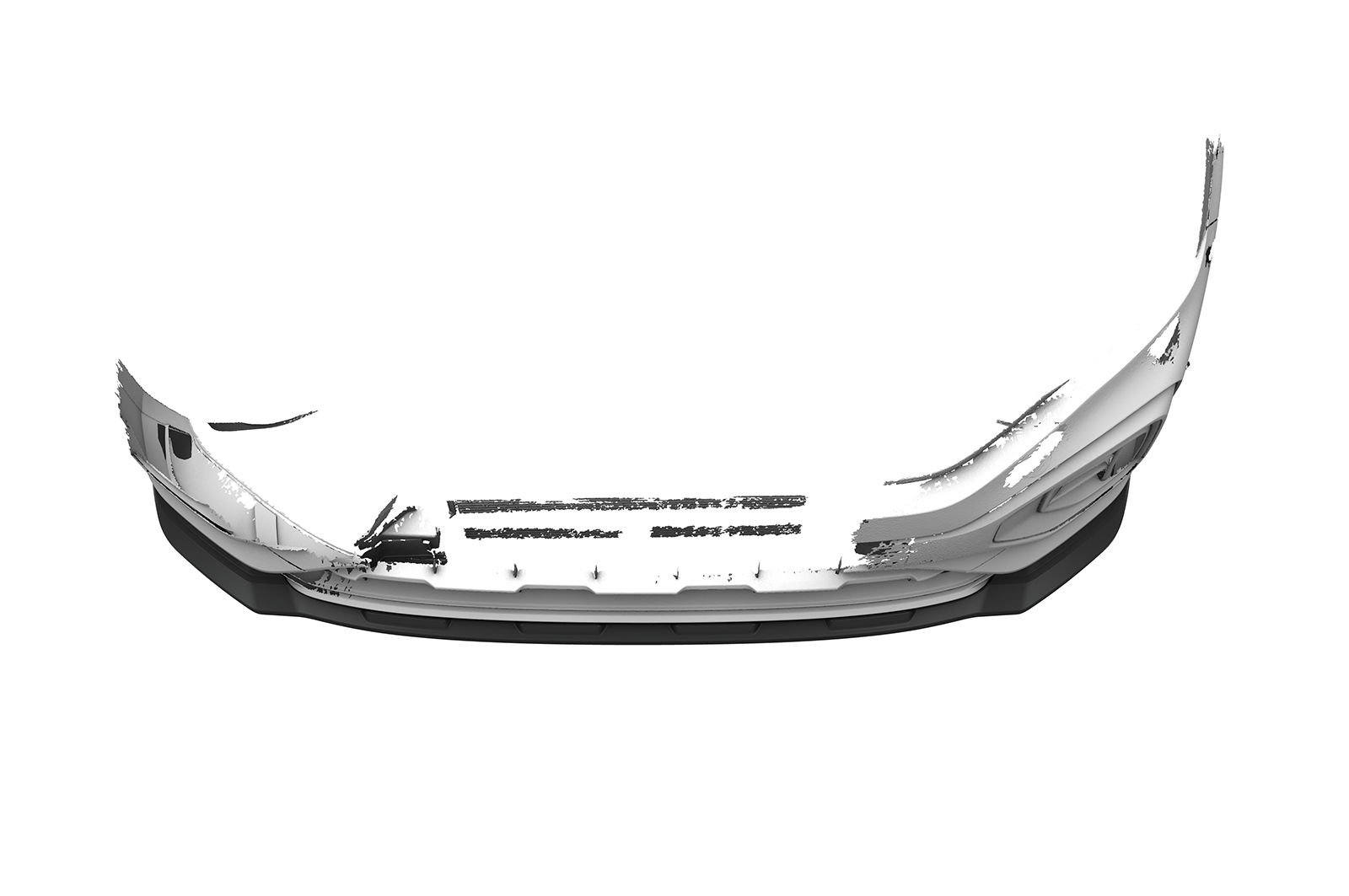 Lame de parechoc avant pour VW R-Roc (Typ A1) R (facelift) (depuis 2022) - Fabriqué en ABS (6 finitions au choix)