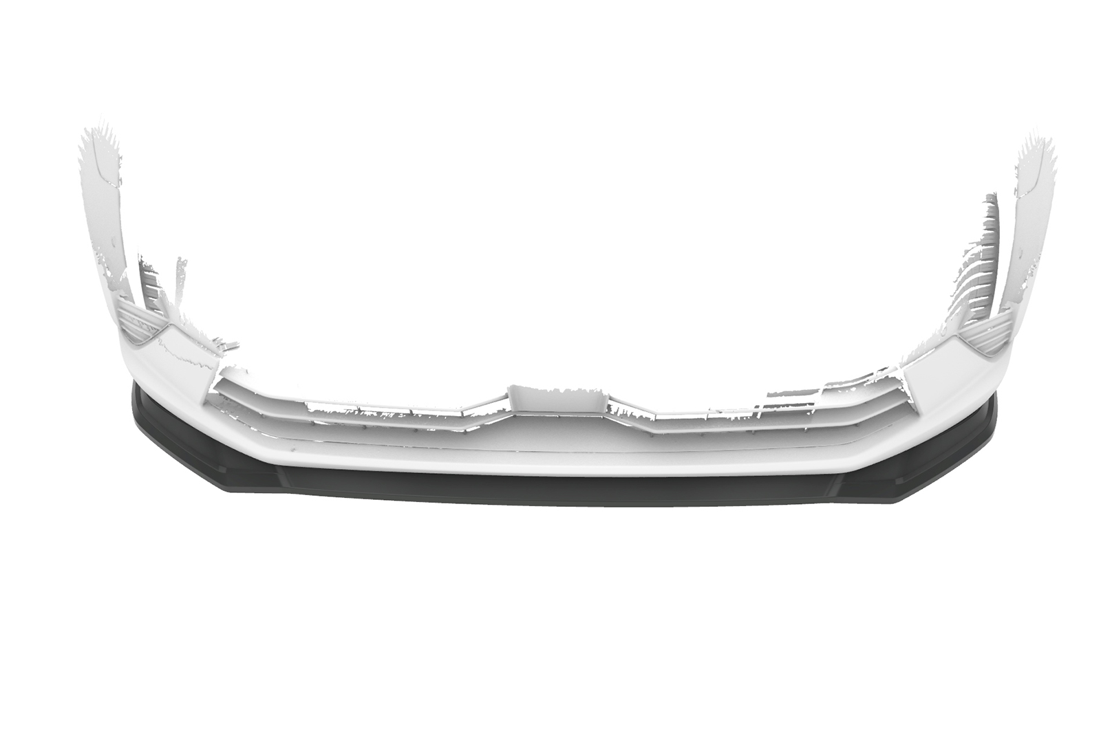 Lame de parechoc avant pour Opel Zafira Life toutes carrosseries (facelift) (depuis 2024) - Fabriqué en ABS (6 finitions au choix)