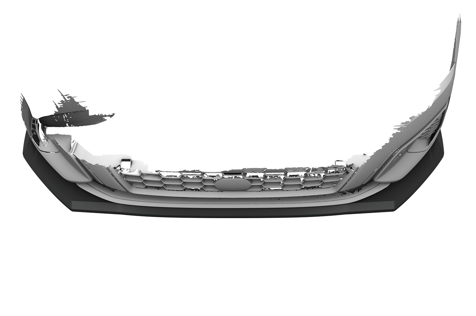 Lame de parechoc avant pour Audi A3 8Y Sportback (finition de base) (2020) - Fabriqué en ABS (6 finitions au choix)