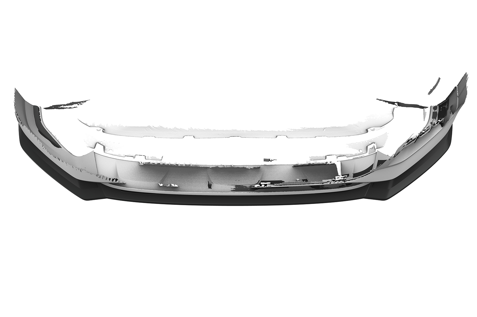 Lame de parechoc avant pour Audi Q8 4M finition de base / facelift (depuis 09/2023) - Fabriqué en ABS (6 finitions au choix)
