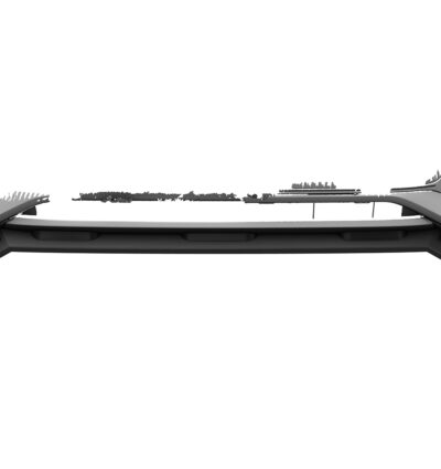 Lame de parechoc avant pour Audi Q8 4M finition de base / facelift (depuis 09/2023) - Fabriqué en ABS (6 finitions au choix)