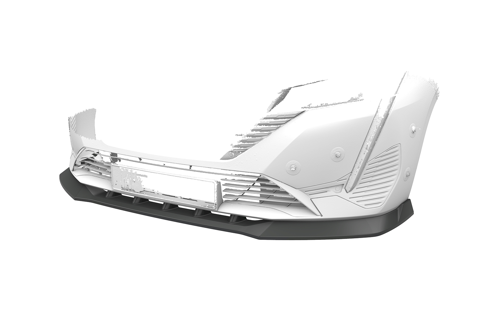 Lame de parechoc avant pour Peugeot 308 (P51) hatchback et SW (depuis 2021) - Fabriqué en ABS (6 finitions au choix)