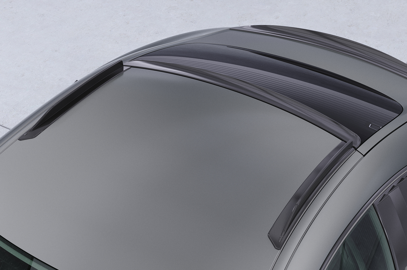 Ailettes de toit (la paire) pour Mercedes-Benz AMG GT (190) coupé (2014-2021) - Fabriqué en ABS (6 finitions au choix)