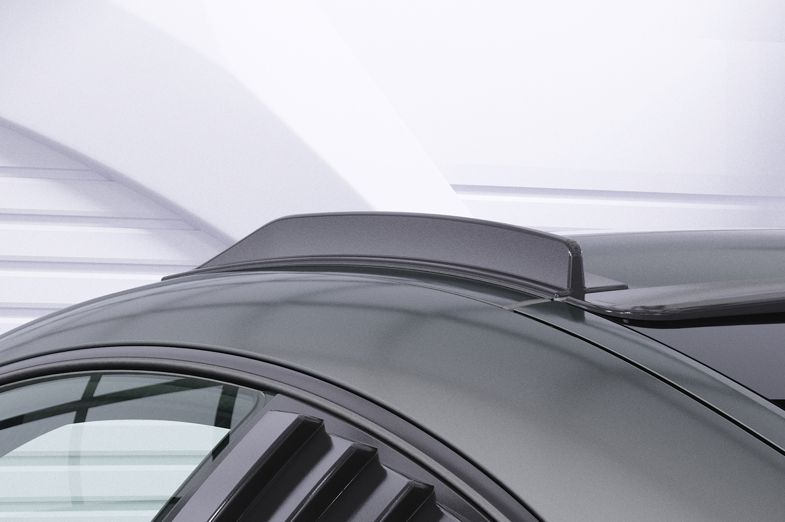 Ailettes de toit (la paire) pour Mercedes-Benz AMG GT (190) coupé (2014-2021) - Fabriqué en ABS (6 finitions au choix)