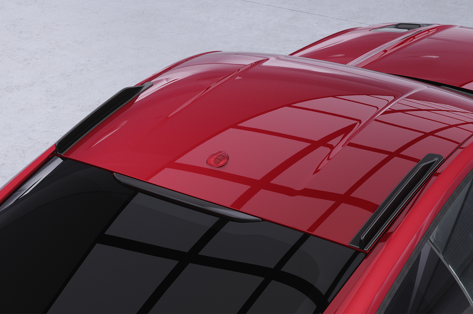 Ailettes de toit (la paire) pour Ford Mustang MK6 coupé / Fastback (2014-2023) - Fabriqué en ABS (6 finitions au choix)