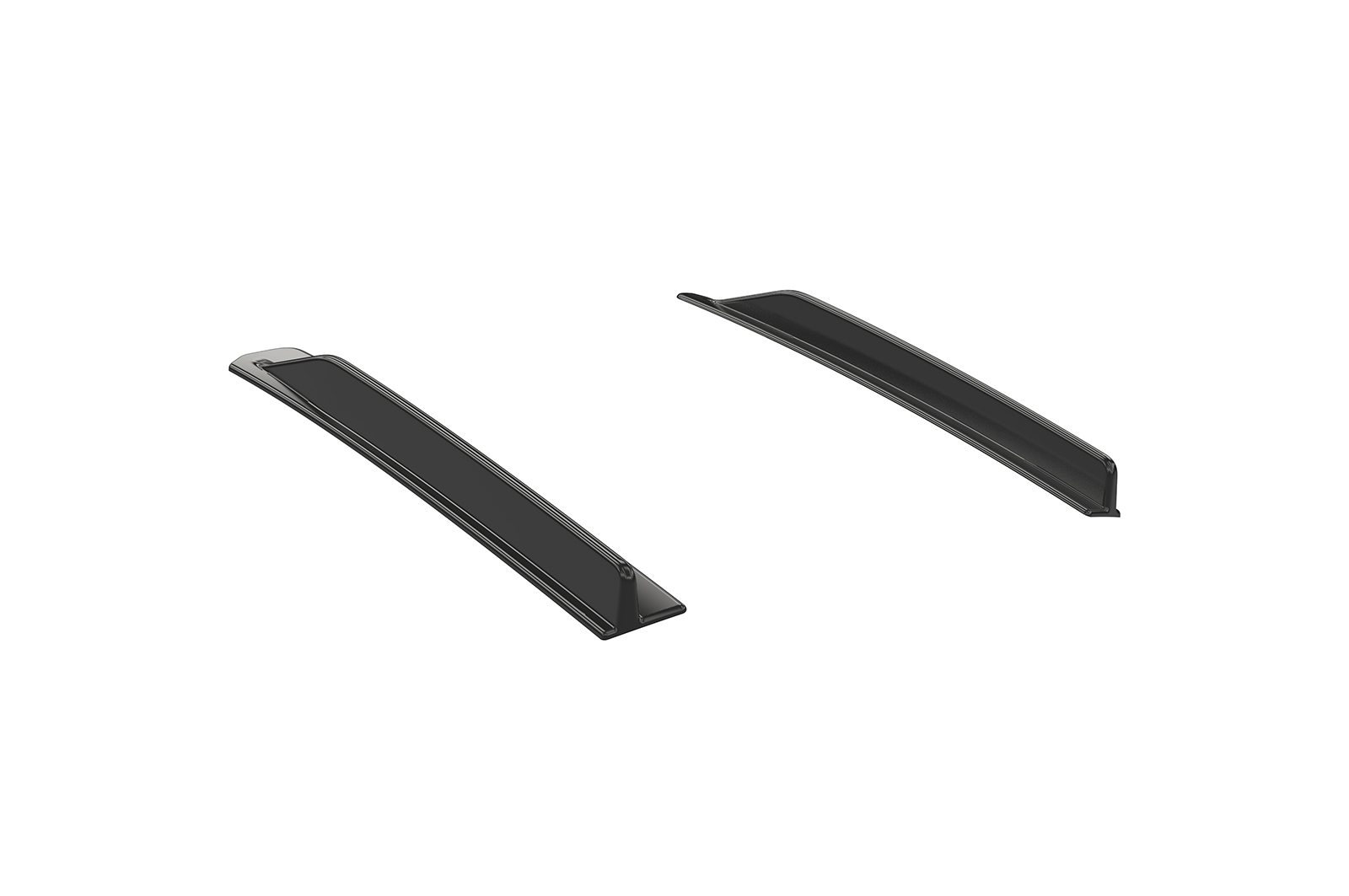 Ailettes de toit (la paire) pour Ford Mustang MK6 coupé / Fastback (2014-2023) - Fabriqué en ABS (6 finitions au choix)