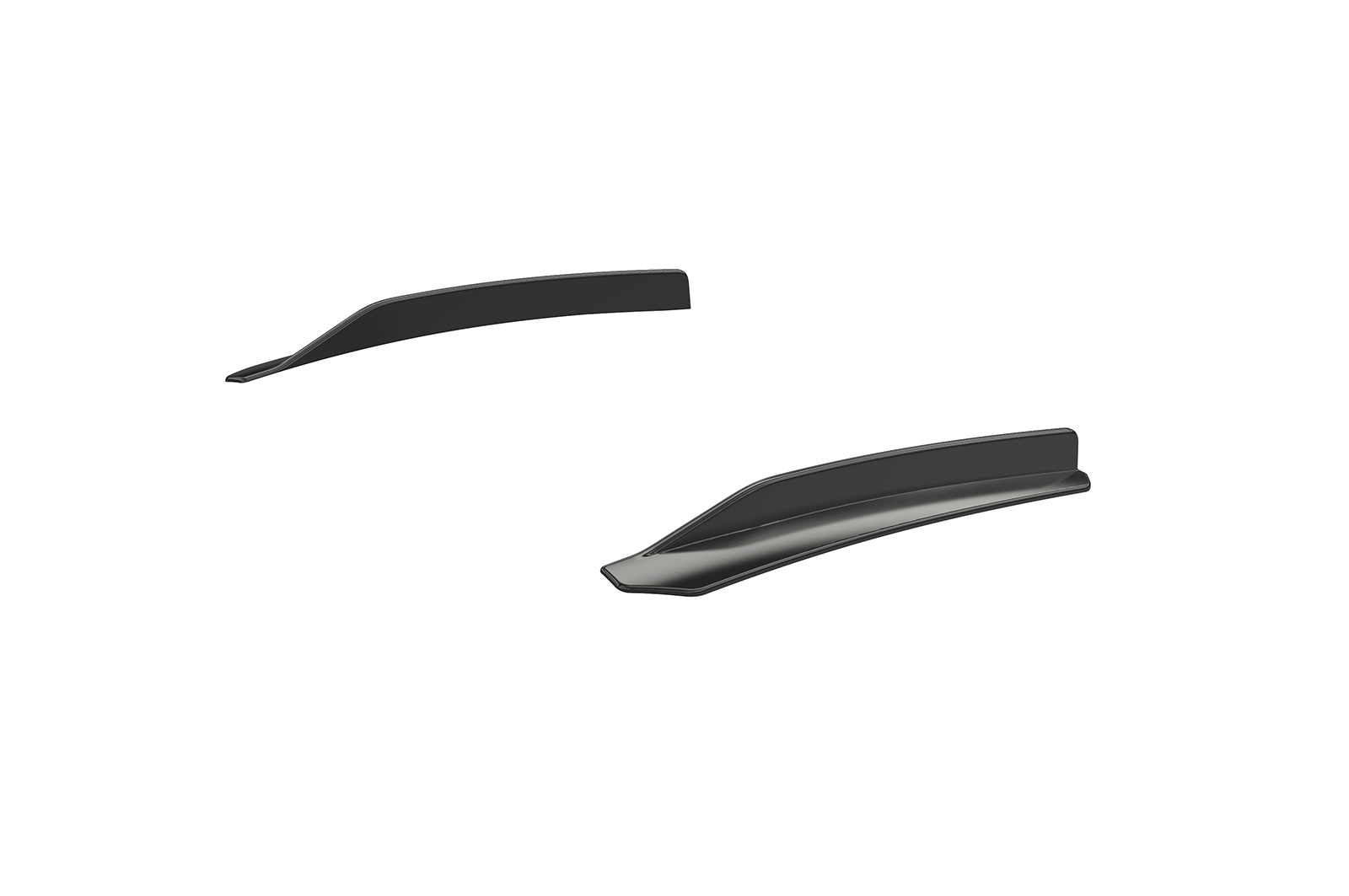 Ailettes de toit (la paire) pour Toyota GR Supra (A90) toutes carrosseries (depuis 2019) - Fabriqué en ABS (6 finitions au choix)