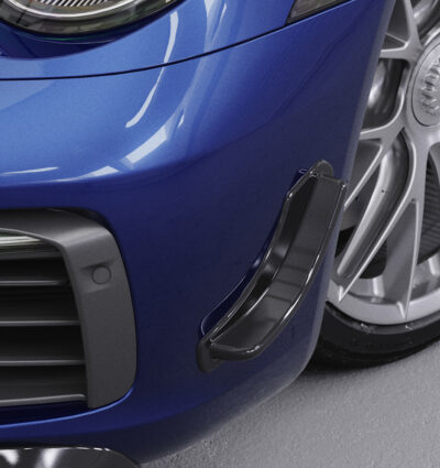 Ailettes latérales (la paire) pour Porsche 981C Cayman toutes carrosseries (2013-2016) - Fabriqué en ABS (6 finitions au choix)
