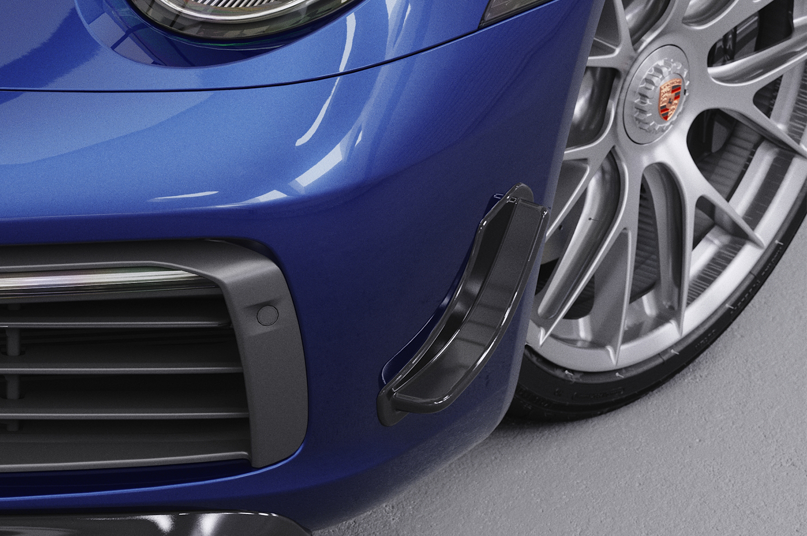 Ailettes latérales (la paire) pour Porsche 981C Cayman toutes carrosseries (2013-2016) - Fabriqué en ABS (6 finitions au choix)